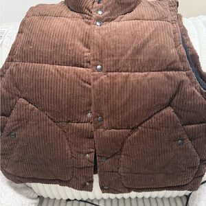 Banana Republic Brown Corduroy Vest